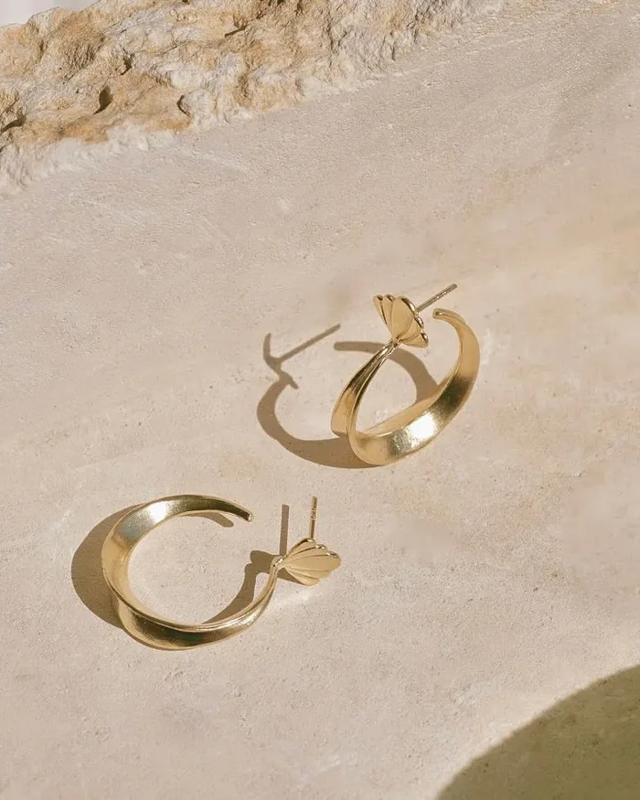 Mountainsidemade Earrings Thera Hoops