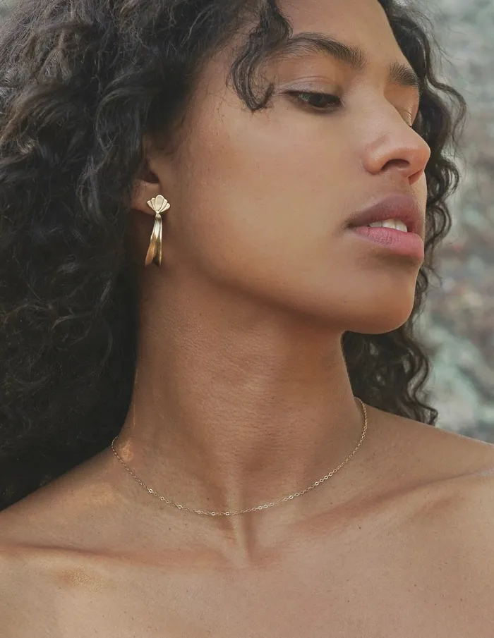 Mountainsidemade Earrings Thera Hoops