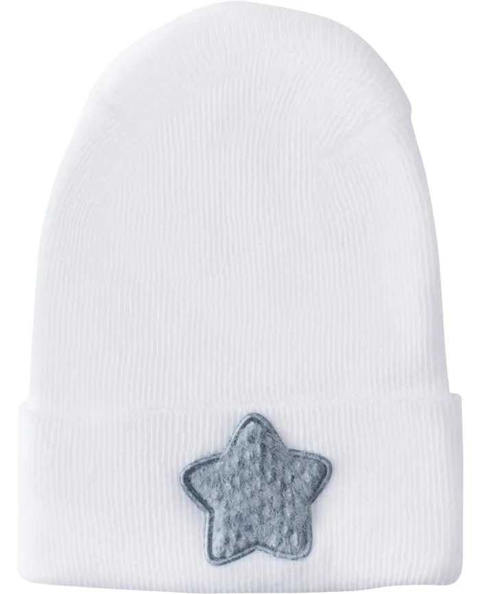 Necklaces Adora Baby Gifts Adora Hospital Hat Baby Gift Ice Blue Fuzzy Star