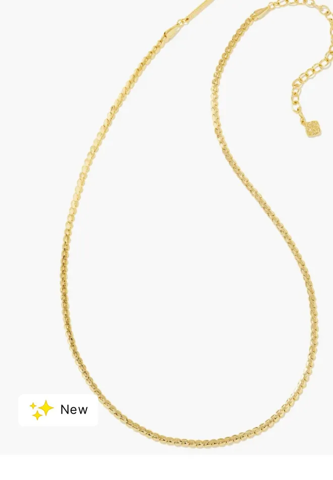 Necklaces KENDRA SCOTT Murphy Chain Necklace in Gold 9608852264 Kendra Scott