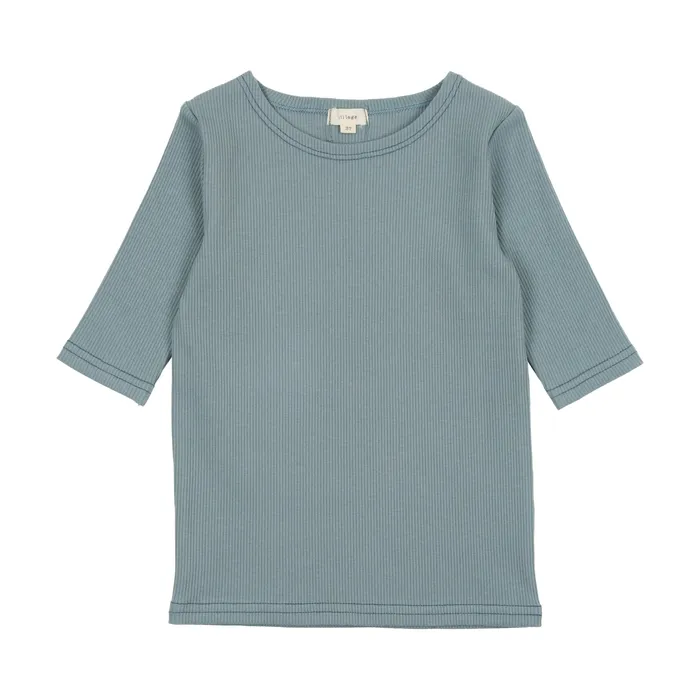 Necklaces Lil Legs Three Quarter Sleeve TShirt Ocean Lil Legs