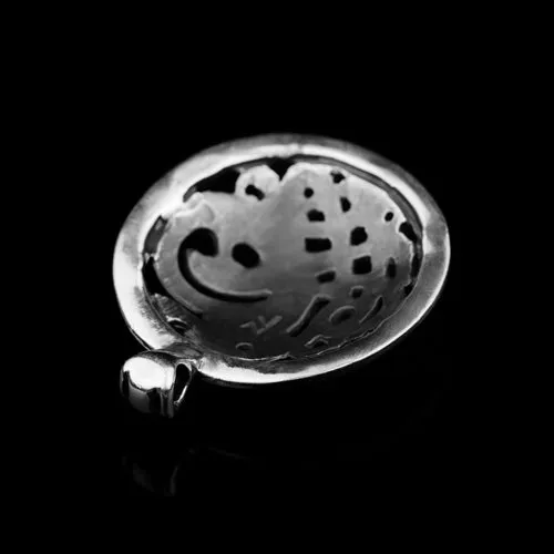 Northan Viking Silver Necklaces Viking Dragon Pendant in Jelling Style