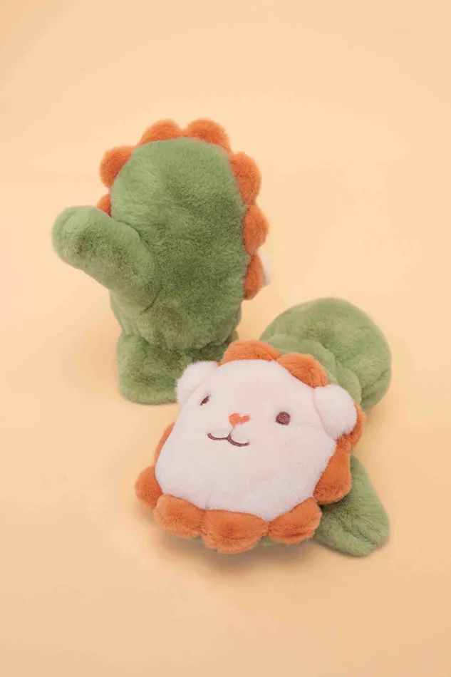Powder Design inc Necklaces Kids Cute Lion Fluffy Mittens Fern