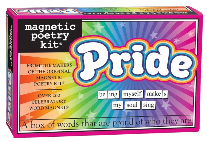 Pride Magnetic Poetry Kit Magnetic Poetry Earrings