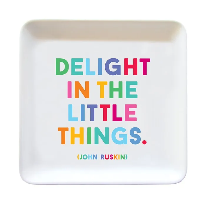 Quotable Trinket Dishes Delight Little Things Ruskin Necklaces