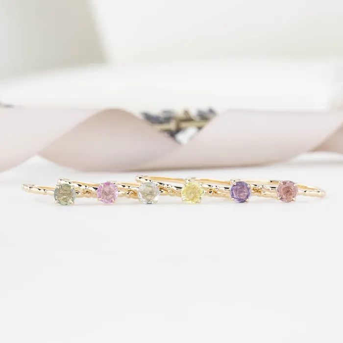 Rings Candy Ring 035ct Unheated Yellow Madagascar Sapphire Envero Jewelry