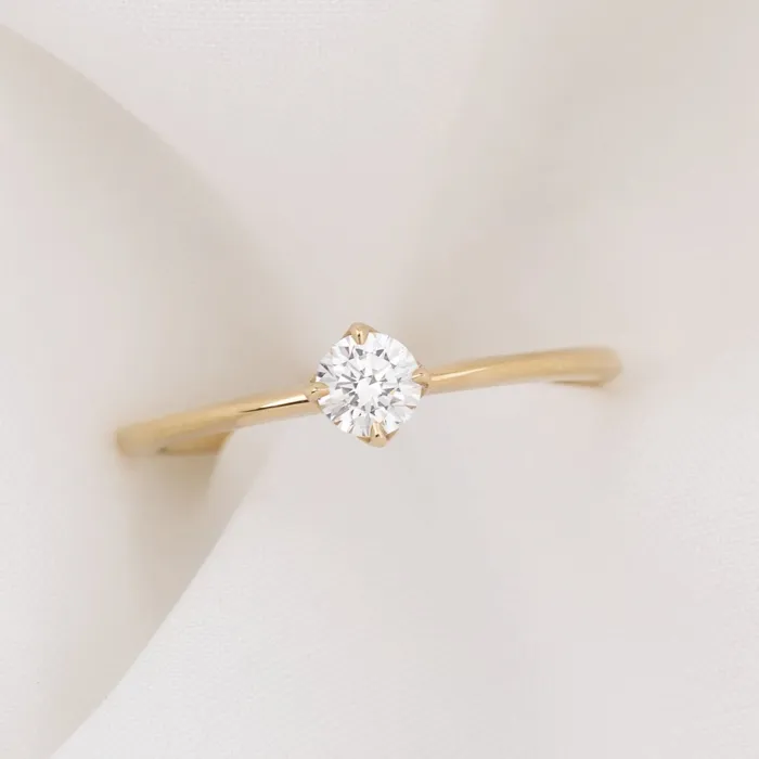 Rings Envero Jewelry Alice Ring 025ct Brilliant Cut Diamond 14k Yellow Gold One of a kind Rings Envero Jewelry Alice Ring 025ct Brilliant Cut Diamond 14k Yellow Gold One of a kind