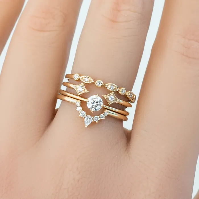 Rings Envero Jewelry Alice Ring 025ct Brilliant Cut Diamond 14k Yellow Gold One of a kind Rings Envero Jewelry Alice Ring 025ct Brilliant Cut Diamond 14k Yellow Gold One of a kind