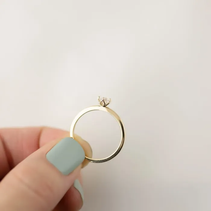 Rings Envero Jewelry Alice Ring 025ct Brilliant Cut Diamond 14k Yellow Gold One of a kind Rings Envero Jewelry Alice Ring 025ct Brilliant Cut Diamond 14k Yellow Gold One of a kind