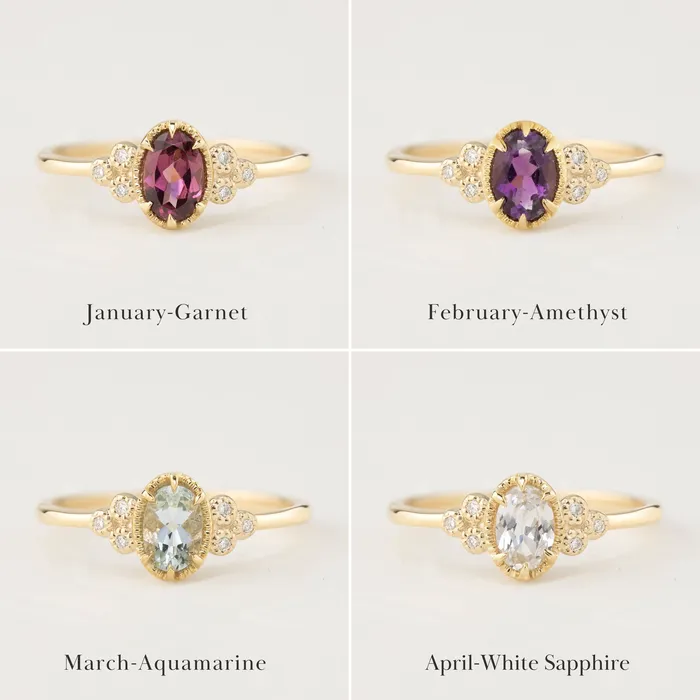 Rings Envero Jewelry Birthstone Celine Ring Rings Envero Jewelry Birthstone Celine Ring