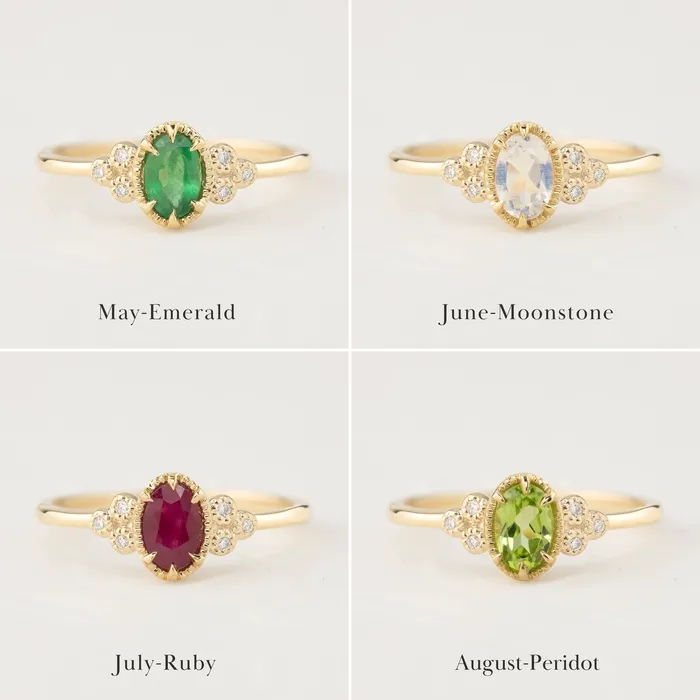 Rings Envero Jewelry Birthstone Celine Ring Rings Envero Jewelry Birthstone Celine Ring