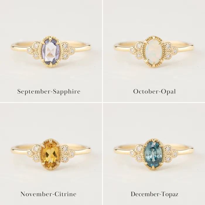 Rings Envero Jewelry Birthstone Celine Ring Rings Envero Jewelry Birthstone Celine Ring