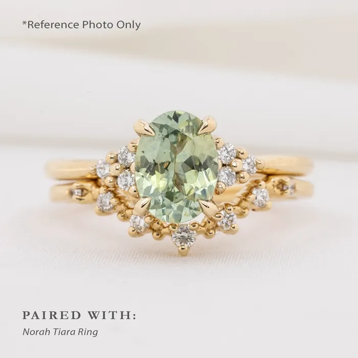 Rings Envero Jewelry Teresa Ring 205ct Light Green Montana Sapphire Rings Envero Jewelry Teresa Ring 205ct Light Green Montana Sapphire