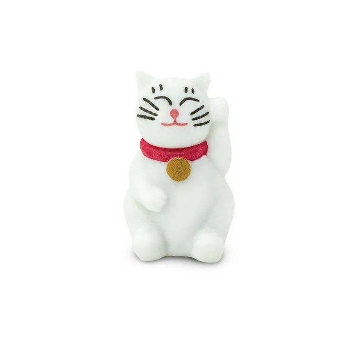 Rings Safari Ltd Waving Cat Good Luck Mini Figurine