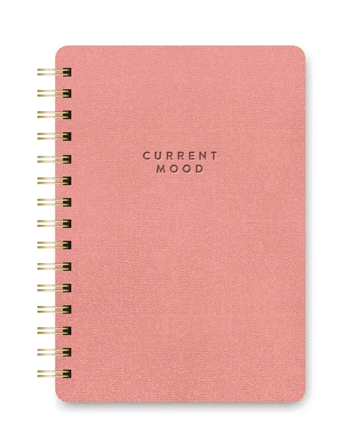Studio Oh Agatha Notebooks Current Mood Coral Pink Earrings