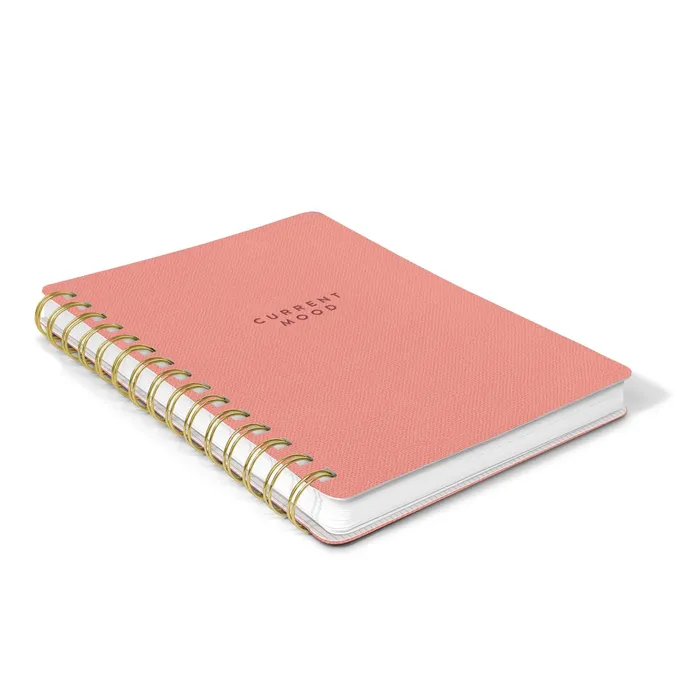 Studio Oh Agatha Notebooks Current Mood Coral Pink Earrings