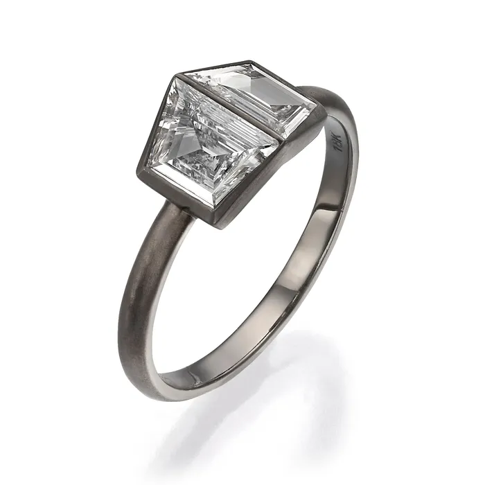 Trapezoids Fancy Ring The Private Room Fine Jewelry Rings