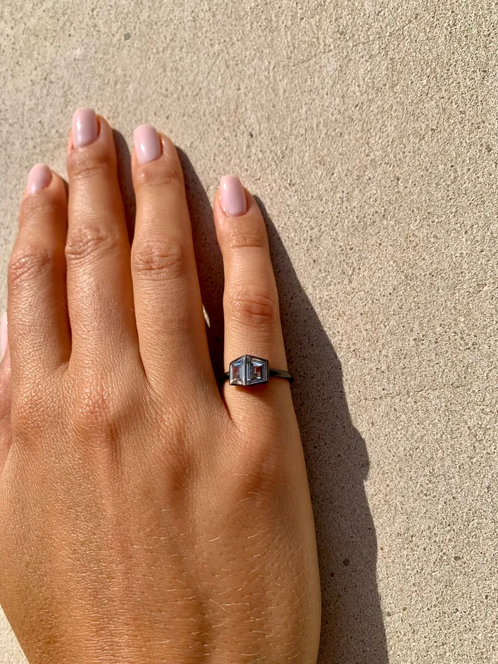 Trapezoids Fancy Ring The Private Room Fine Jewelry Rings