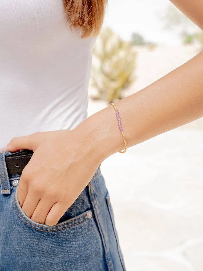Violet Aura Energy Bracelet Studio Oh Bracelets