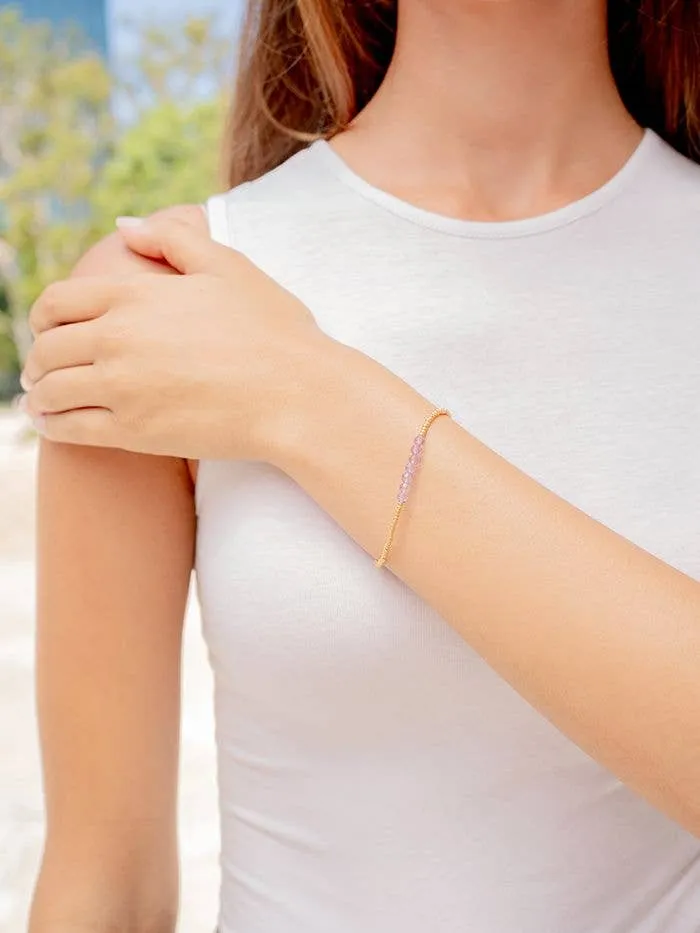 Violet Aura Energy Bracelet Studio Oh Bracelets