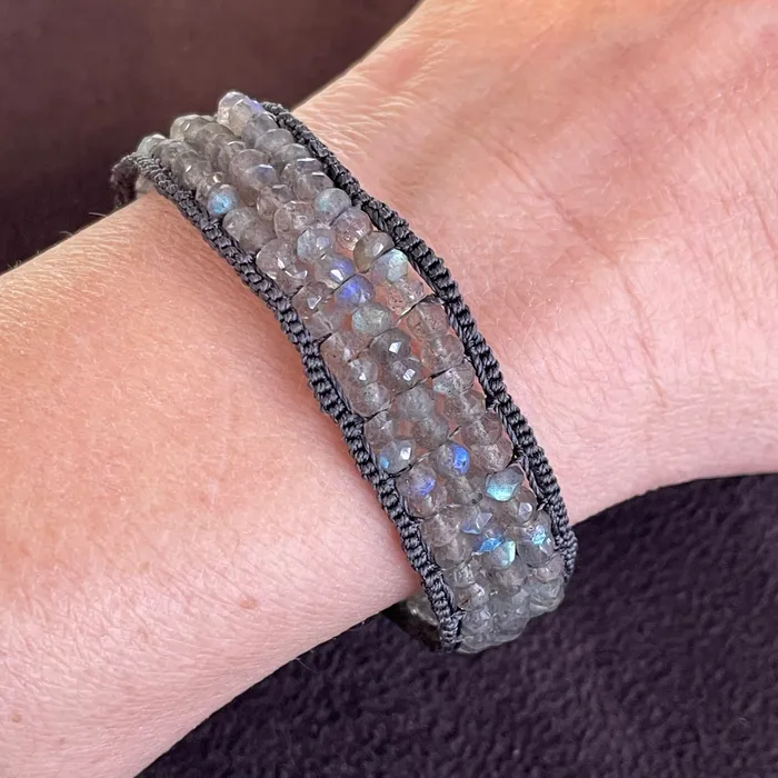 Woven Labradorite Bracelet Danielle Welmond Bracelets