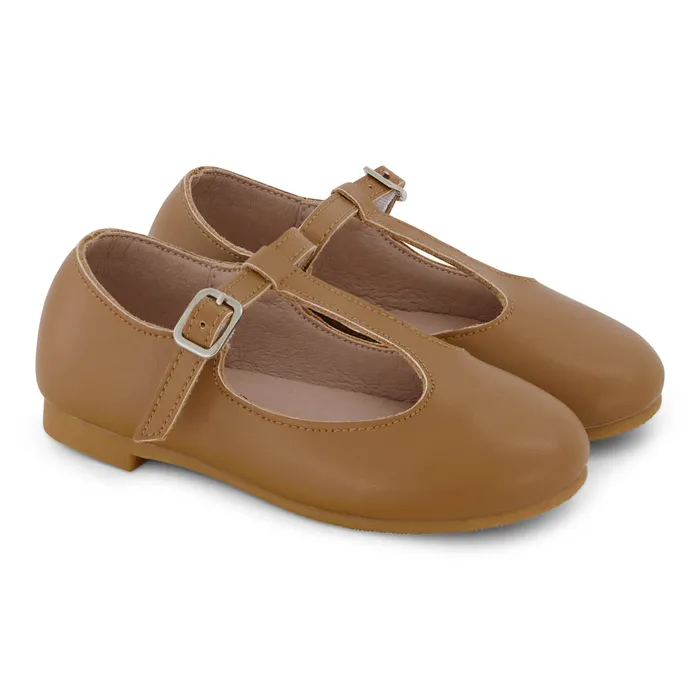 Zeebra Kids Earrings Zeebra Kids Hard Sole Classic Leather TStrap Shoes Nutmeg Brown Zeebra Kids Earrings Zeebra Kids Hard Sole Classic Leather TStrap Shoes Nutmeg Brown