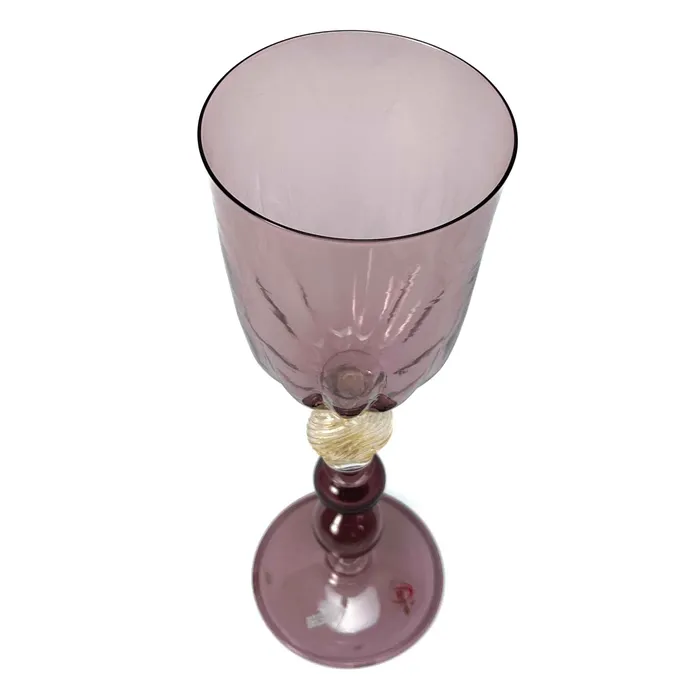Amethyst Murano Glass Goblet Seguso Seguso Gianni Necklaces Amethyst Murano Glass Goblet Seguso Seguso Gianni Necklaces