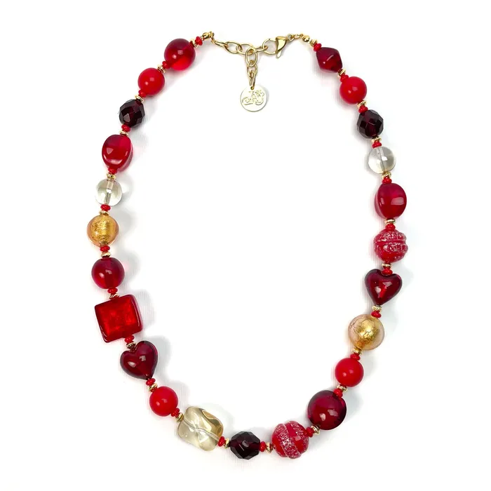 Antonio Vaccari Necklaces Malib Necklace Murano Glass