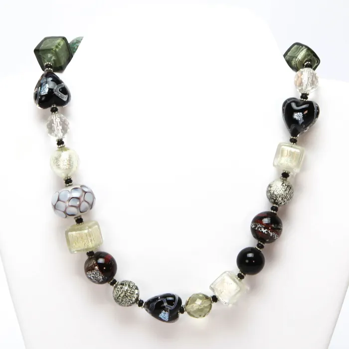 Antonio Vaccari Necklaces Silver Night necklace