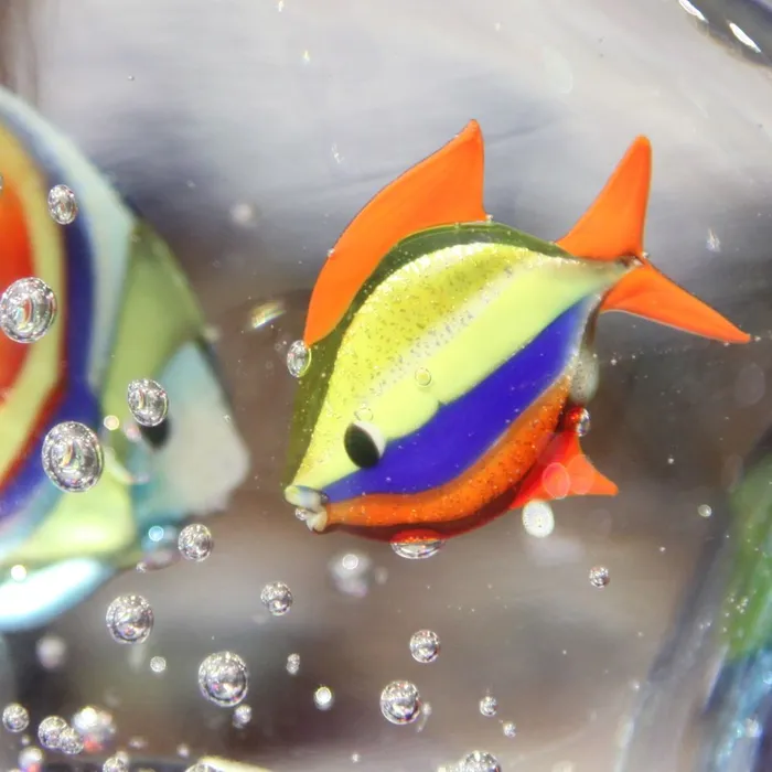 Aquarium Cloud Murano Glass Alberto Don Earrings Aquarium Cloud Murano Glass Alberto Don Earrings
