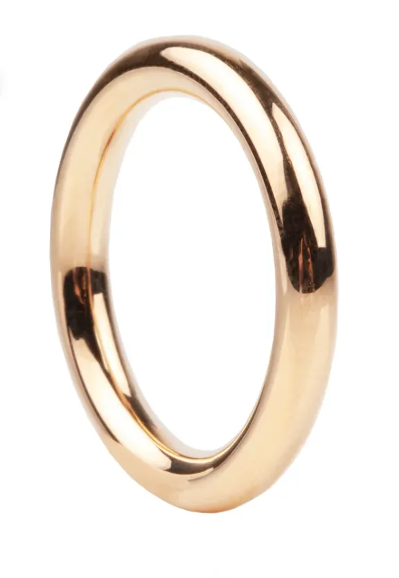 Bell and Bird Rings Bell Bird Wide Round Band in Platinum