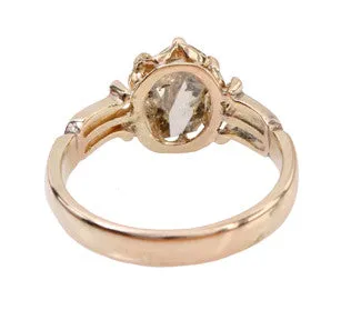 Bell Bird Antiques Victorian Rose Cut Diamond Ring Rings