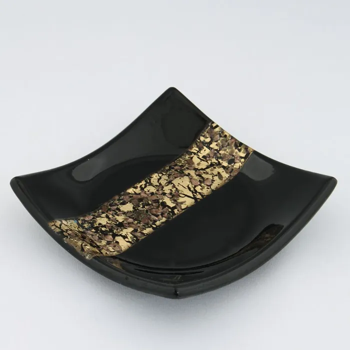 Black and gold ashtray large Ragazzi C Necklaces