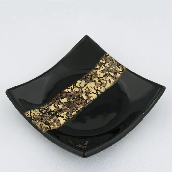 Black and gold ashtray large Ragazzi C Necklaces