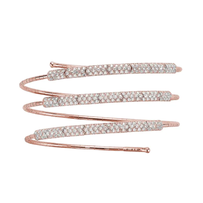 Bracelets Diamond Coil Bracelet 258tw Mattia Cielo