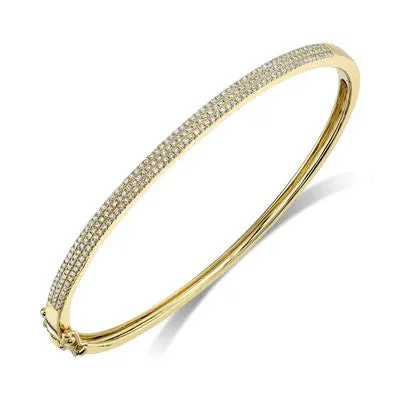 Bracelets SHY CREATIONS 052CT DIAMOND PAVE BANGLE