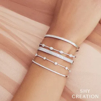 Bracelets SHY CREATIONS 052CT DIAMOND PAVE BANGLE
