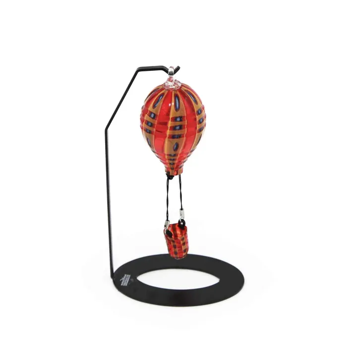 Campagnol Ivano Earrings Red Hot Air Balloon Murano Glass Campagnol Ivano Earrings Red Hot Air Balloon Murano Glass