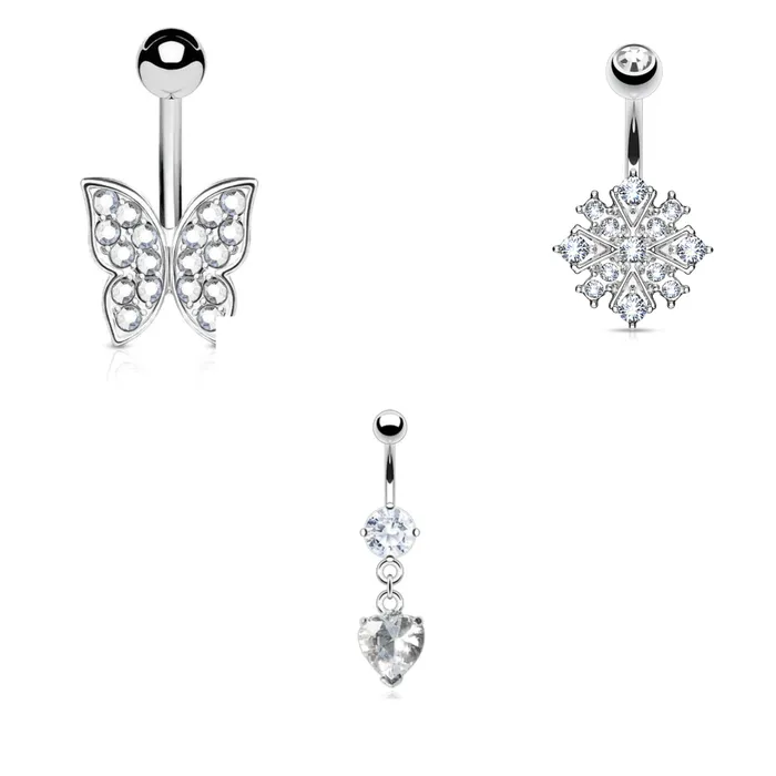 Chloe Belly Ring Bundle She Ate Rings