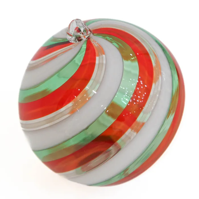 Christmas Glass bauble Six colors selection MuranoVItrum Necklaces
