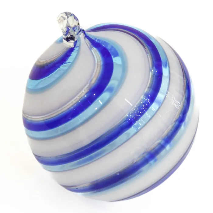 Christmas Glass bauble Six colors selection MuranoVItrum Necklaces