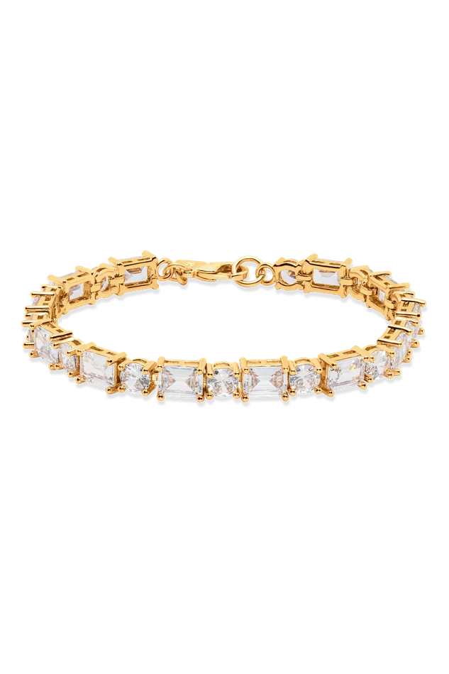 Crystal Haze Jewelry Bracelets Eternity Bracelet Gold