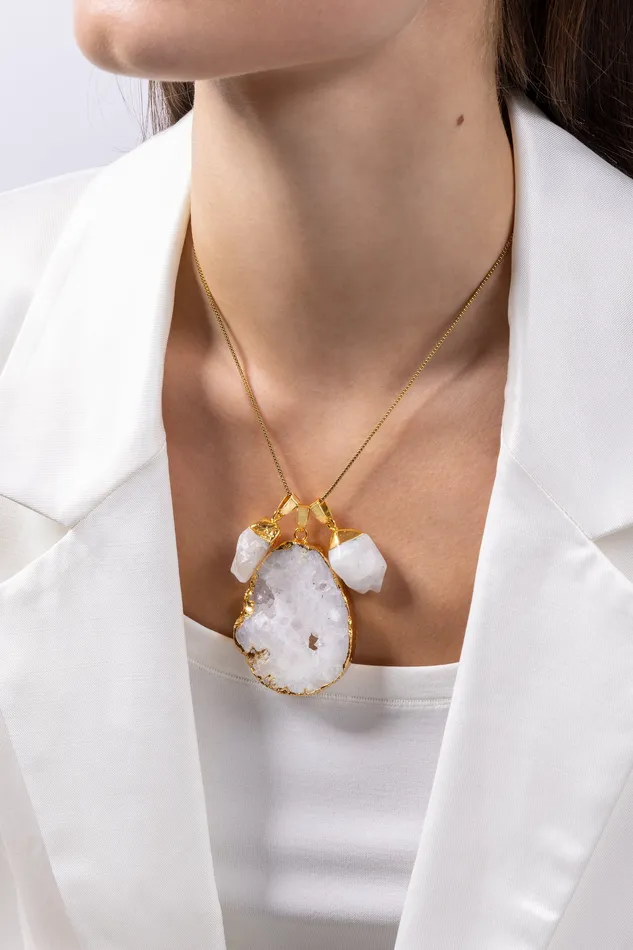 Crystal Haze Jewelry Earrings Moonstone Classic connector