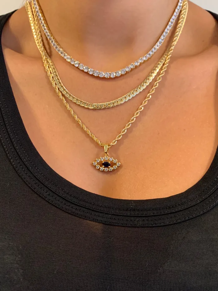 Crystal Haze Jewelry Necklaces The Evil Eye