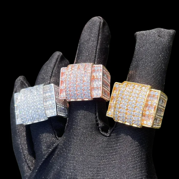Diamond Bricks Diamond Bricks Iced Out Diamond Ring Rings