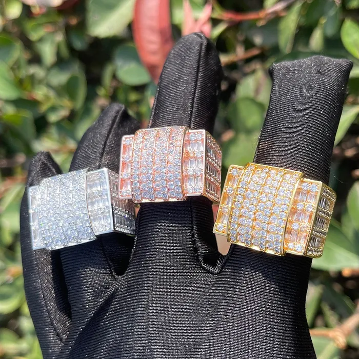 Diamond Bricks Diamond Bricks Iced Out Diamond Ring Rings