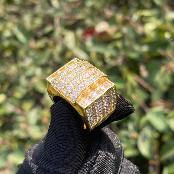 Diamond Bricks Diamond Bricks Iced Out Diamond Ring Rings
