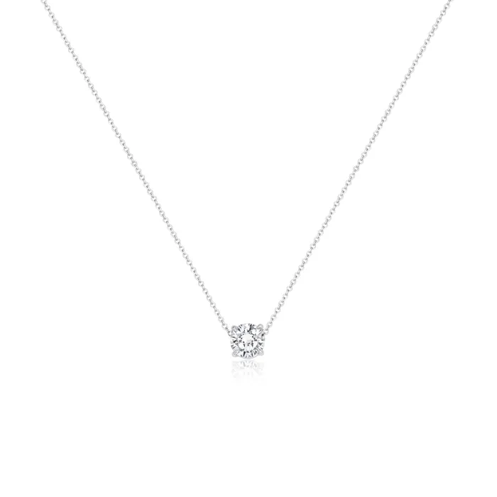 Diamond Solitaire Pendant Rahaminov Diamonds Necklaces