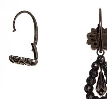 Earrings Bell Bird Antiques Georgian Cut Steel Day Night Earrings Earrings Bell Bird Antiques Georgian Cut Steel Day Night Earrings
