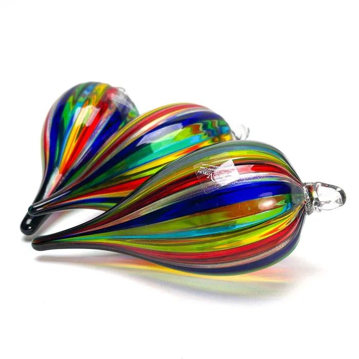 Earrings Drop Christmas glass ball La Fornasotta Earrings Drop Christmas glass ball La Fornasotta